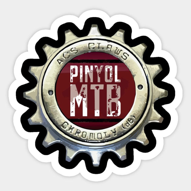 Pinyol MTB Sticker by danap72